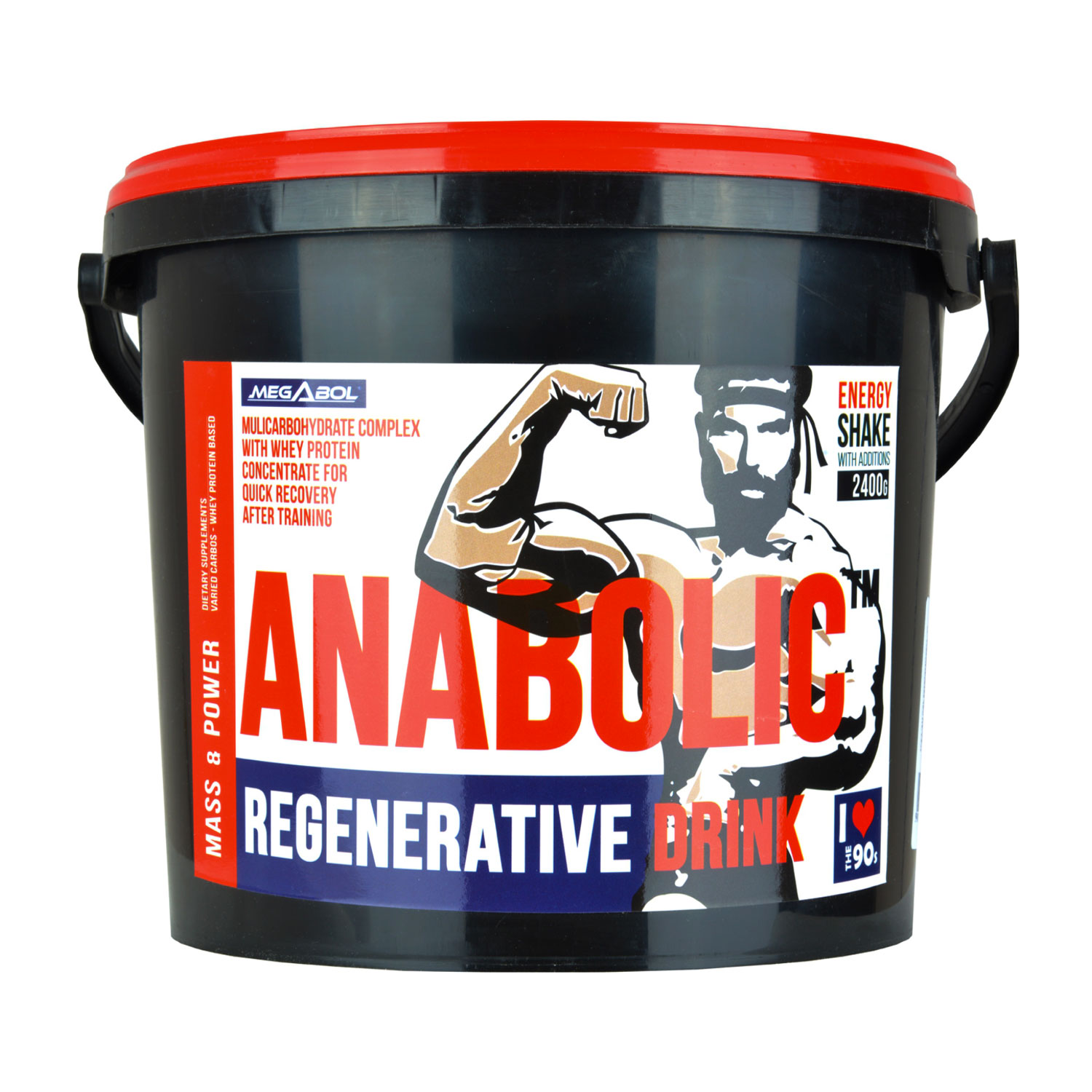 Supliment megabol anabolic 2400 g, proteine, carbohidrati, creatina si aminoacizi