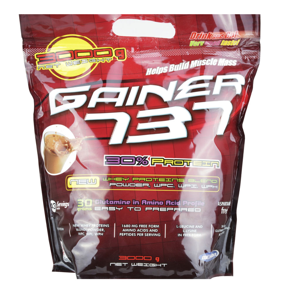 Supliment de proteine, megabol gainer 737, 3 kg, gainer pentru crestrea masei musculare