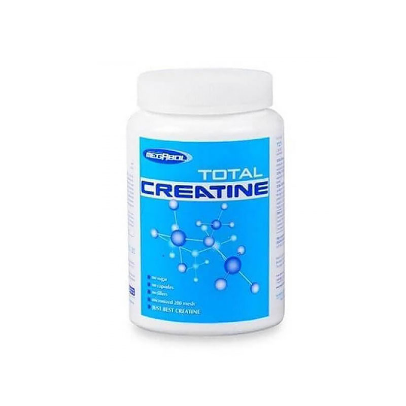 Supliment de creatina megabol total creatine 500 g, creatina micronizata monohidrat 100% pura