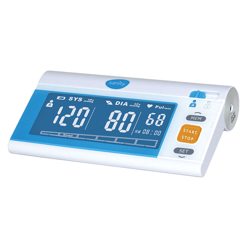 Tensiometru electronic de brat Sanity Senior, 120 seturi de memorie, produs validat clinic