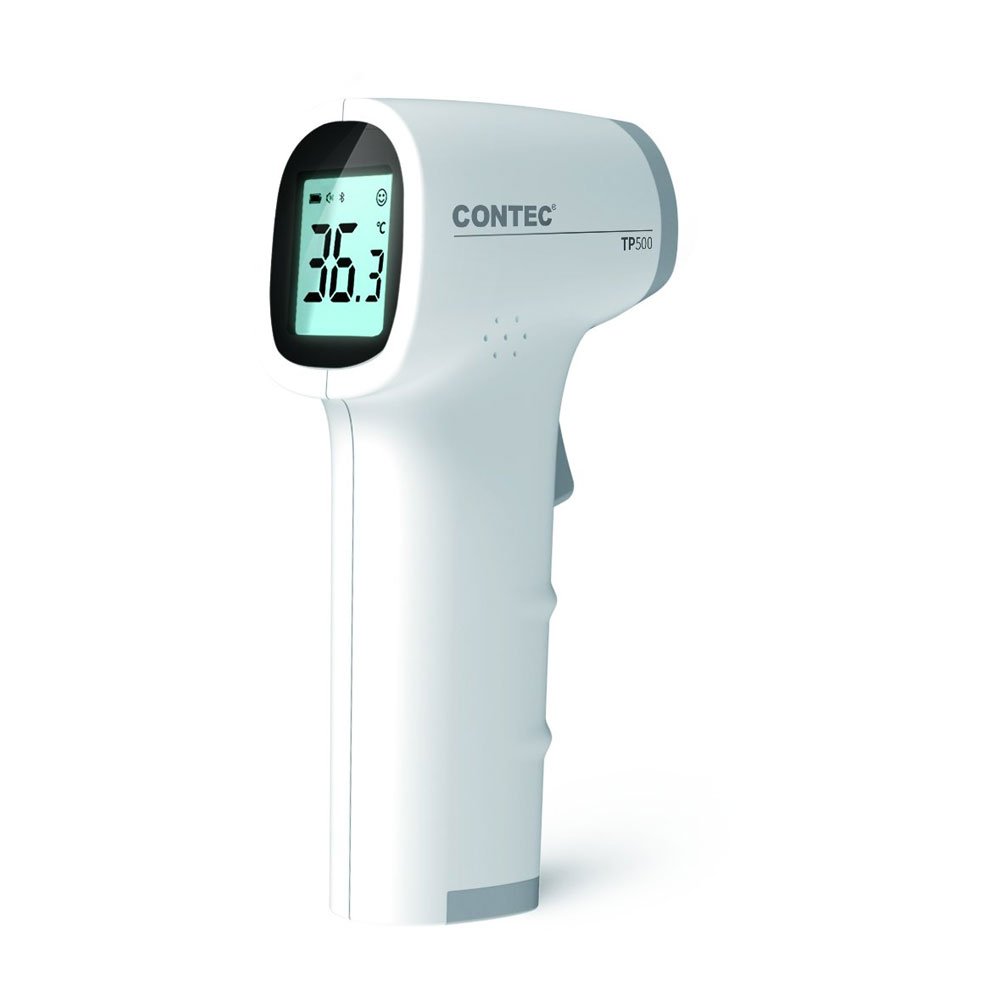 Termometru non-contact contec tp500, tehnologie infrarosu, pentru frunte