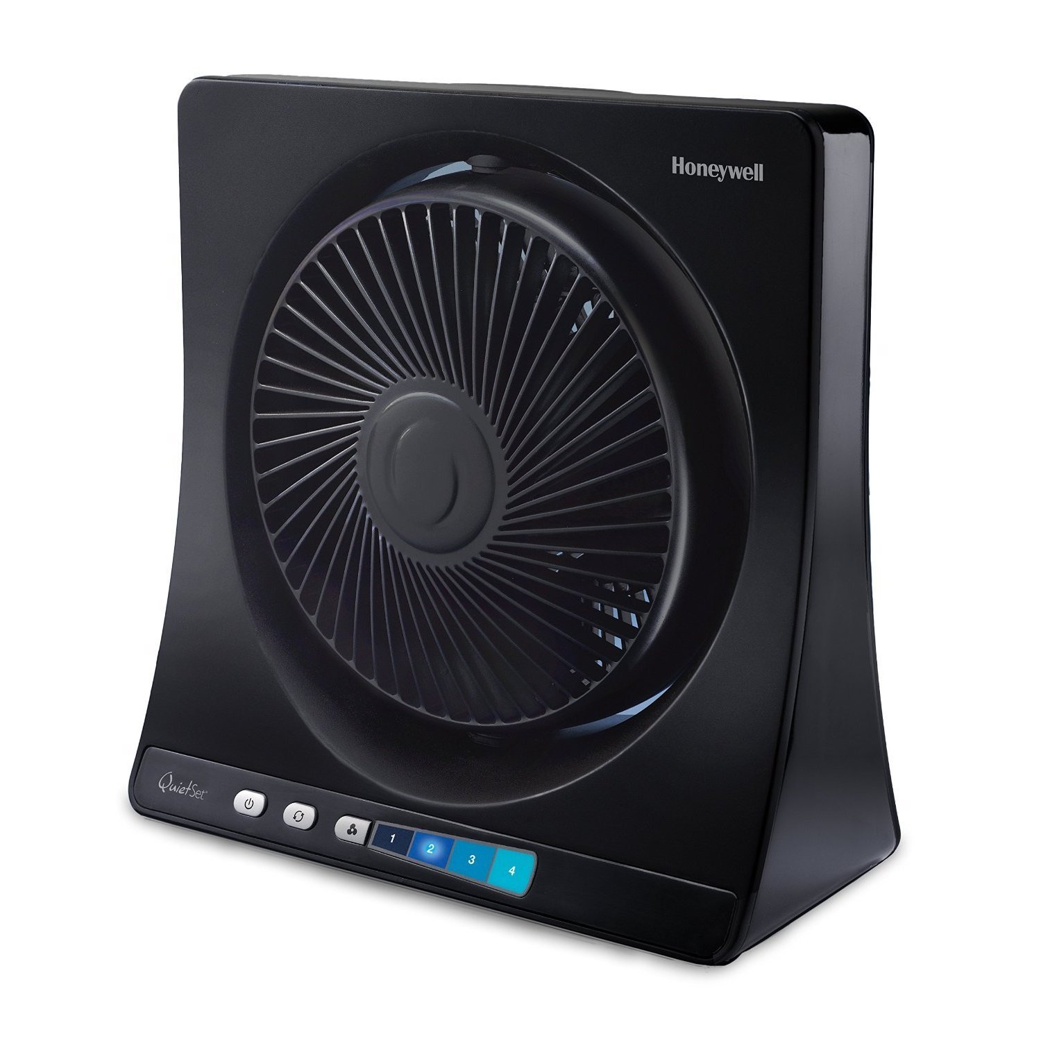 Ventilator de birou honeywell ht354e, 4 viteze, 33 cm, zgomot redus, negru