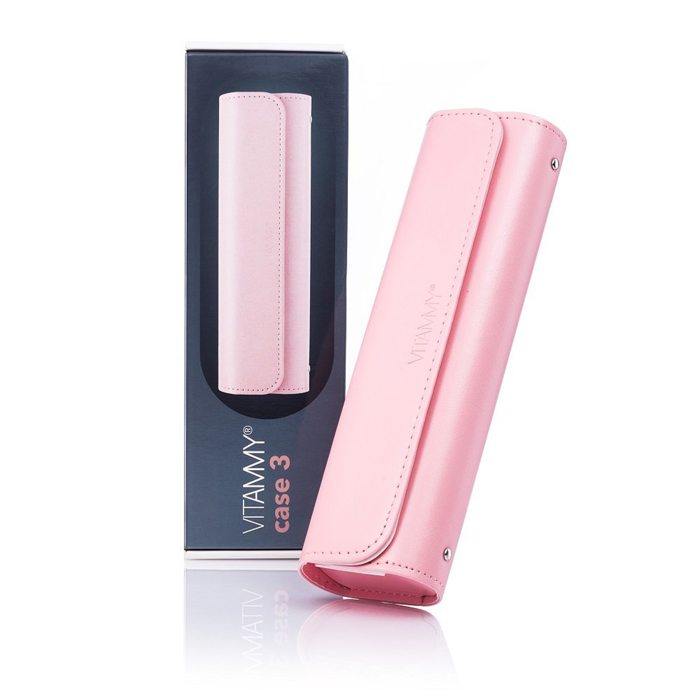 Husa De Protectie Vitammy Case 3 Din Piele Ecologica Dedicata Periutelor De Dinti Electrice Vitammy: Aurum Pearl+ Platinum Symphony Smils Harmony Splash Dino Roz