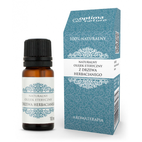 Ulei esential de tea tree (arbore de ceai), optima natura, 10 ml, pentru infectii fungice, acnee, negi