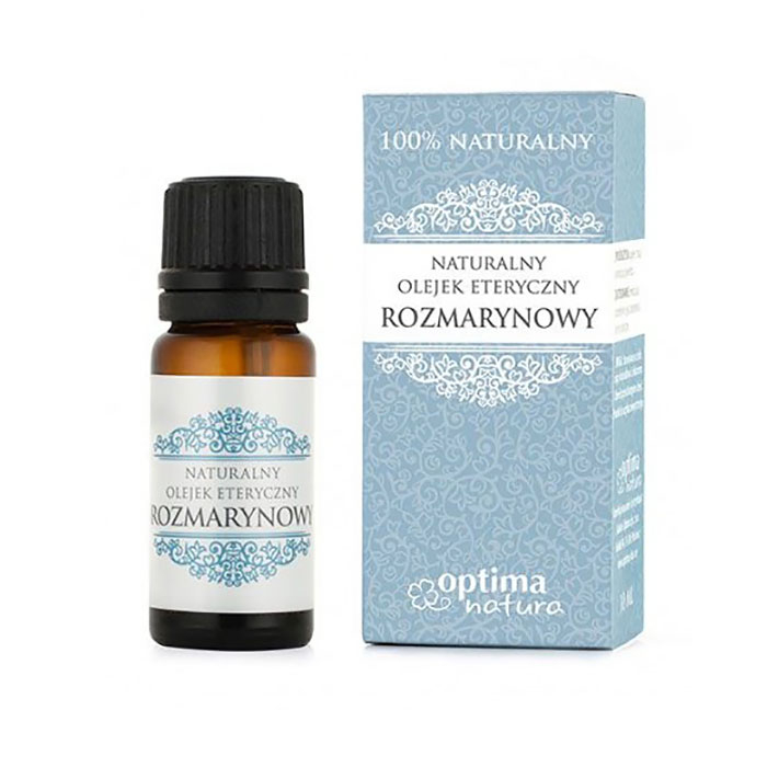 Ulei esential de rozmarin, optima natura, 10 ml, pentru reumatism, varice, lipsa de concentrare