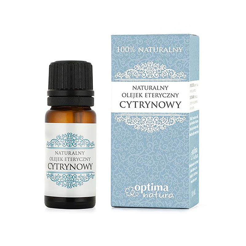 Ulei esential de lamaie, optima natura, 10 ml, pentru raceala, varice si reducerea inflamatiei