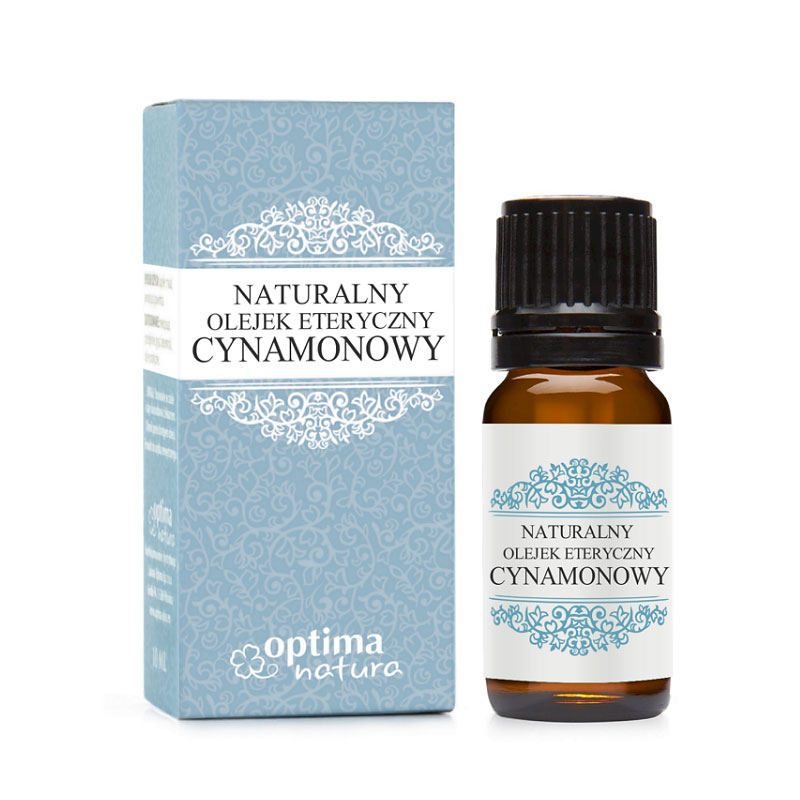 Ulei esential de scortisoara, optima natura, 10 ml, pentru raceala, reumatism, stres