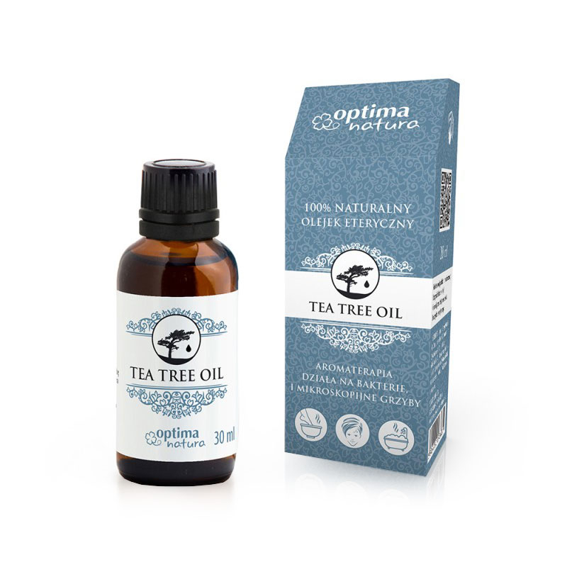 Ulei esential de tea tree (arbore de ceai), optima natura, 30 ml, pentru infectii fungice, acnee, negi