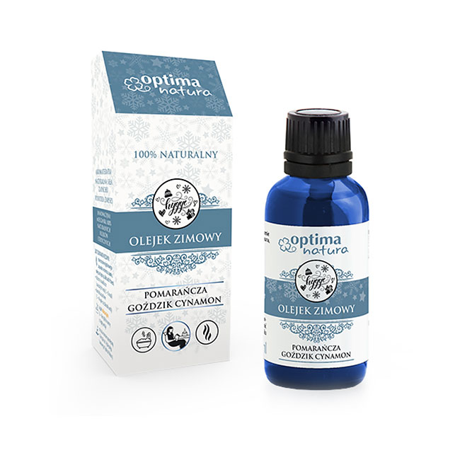 Ulei esential winter, optima natura, 20 ml, pentru vreme rece