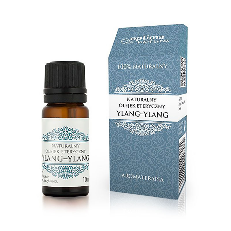 Ulei esential de ylang-ylang, optima natura, 10 ml, pentru anxietate, insomnii, stres