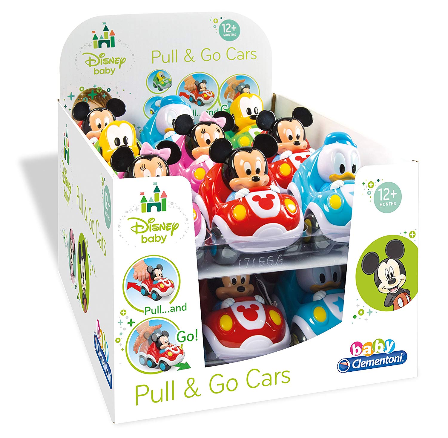 Masinute disney pull&go clementoni