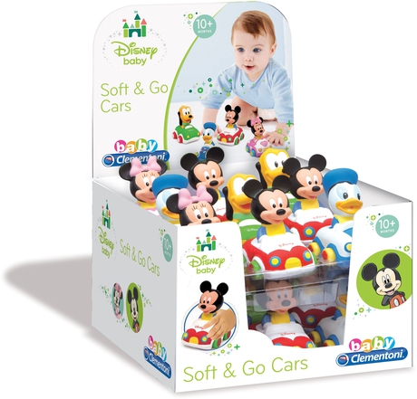 Masinute disney- minnie, mickey, donald, pluto clementoni
