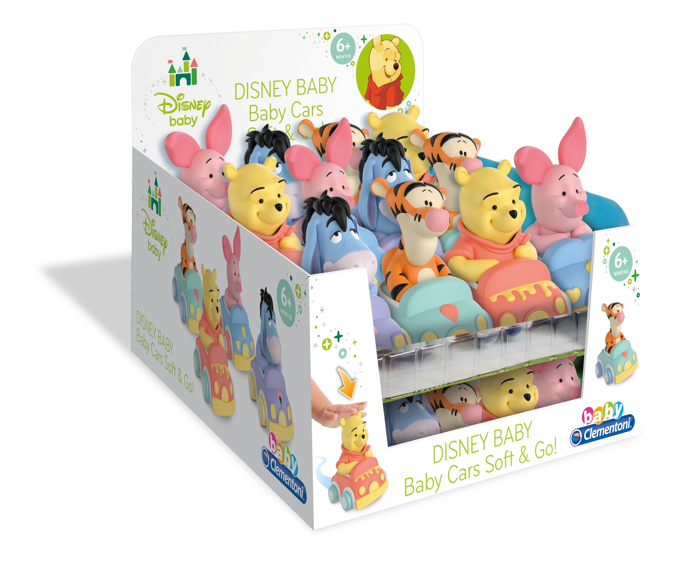 Masinute winnie soft&go clementoni