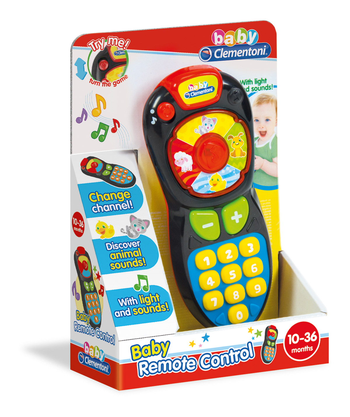 Telecomanda interactiva copii clementoni