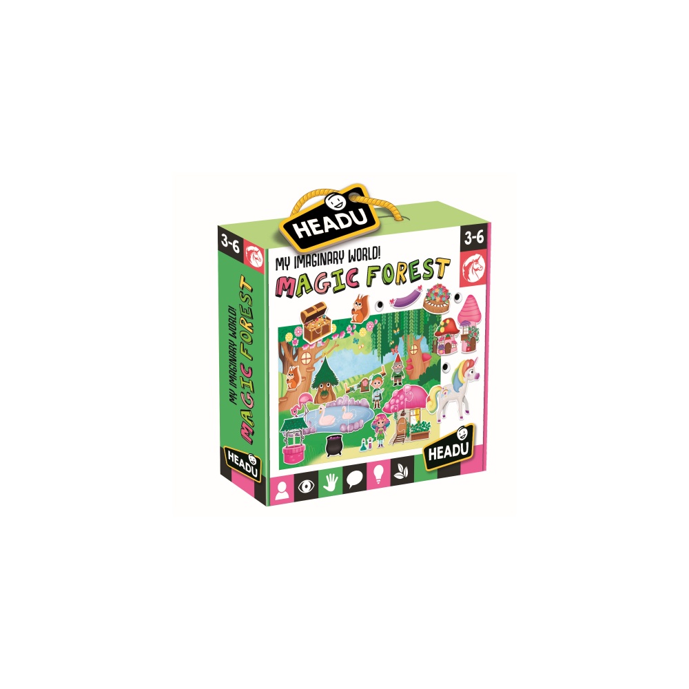 Joc puzzle padurea fermecata headu