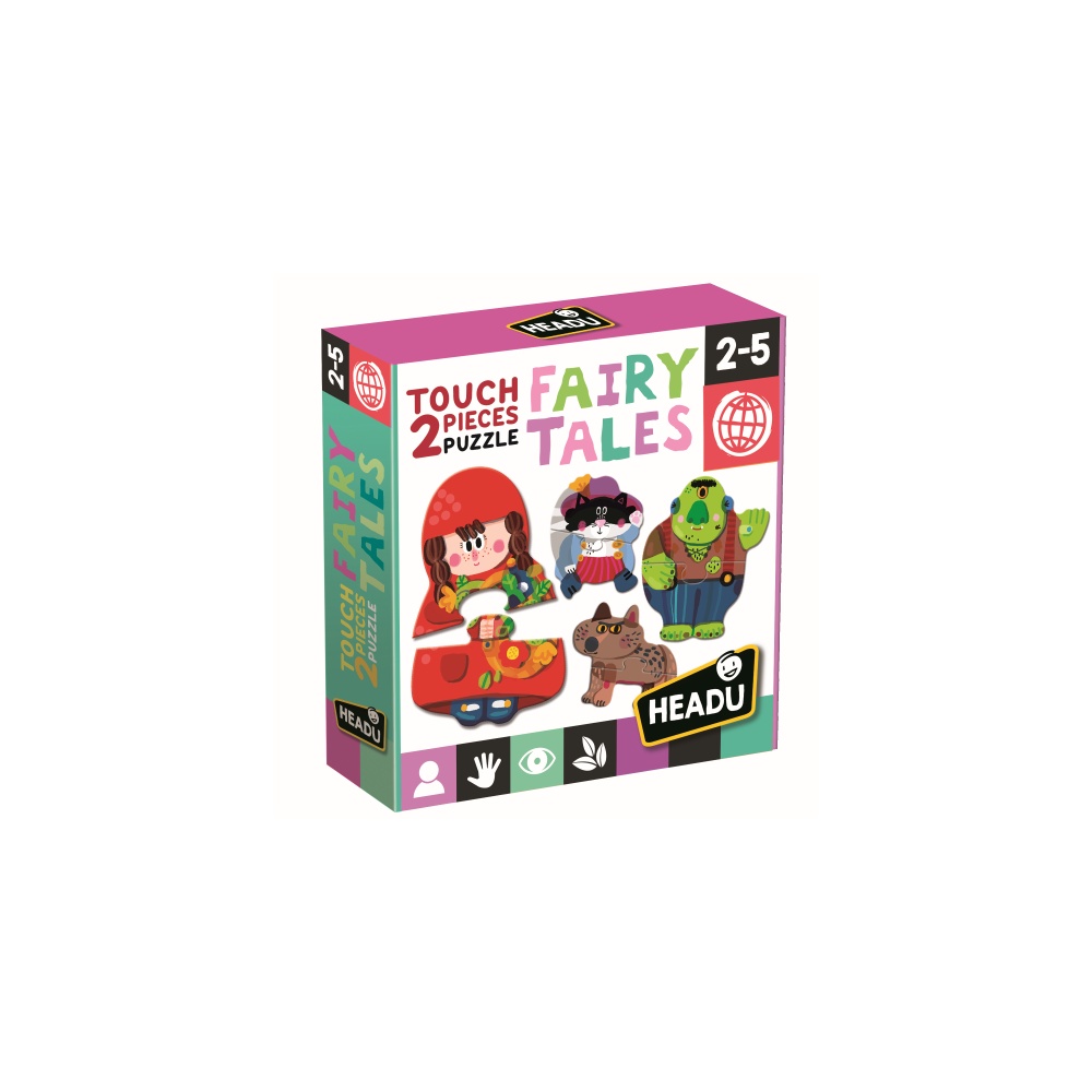 Joc puzzle tactil personaje de basm headu