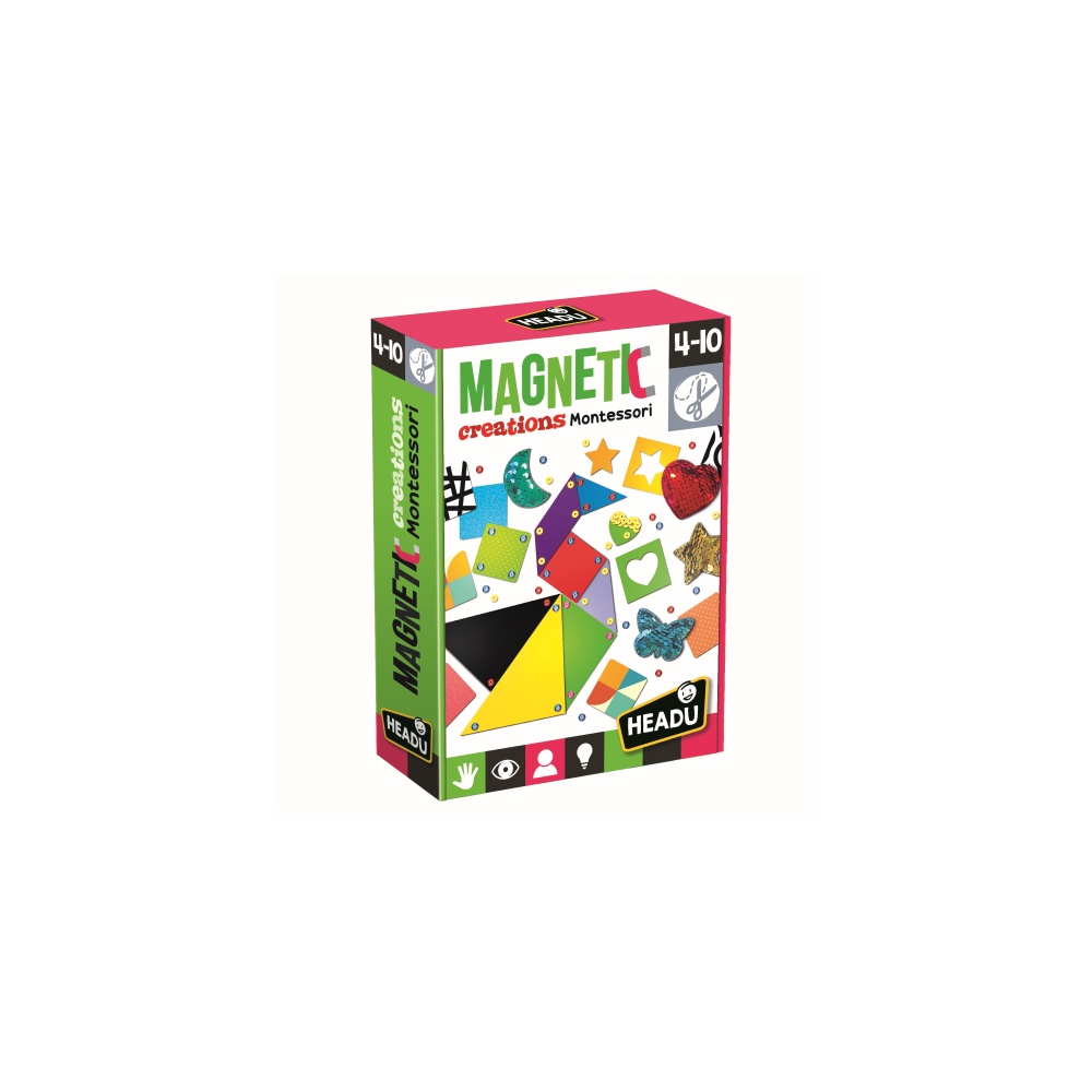 Joc montessori creatii magnetice headu