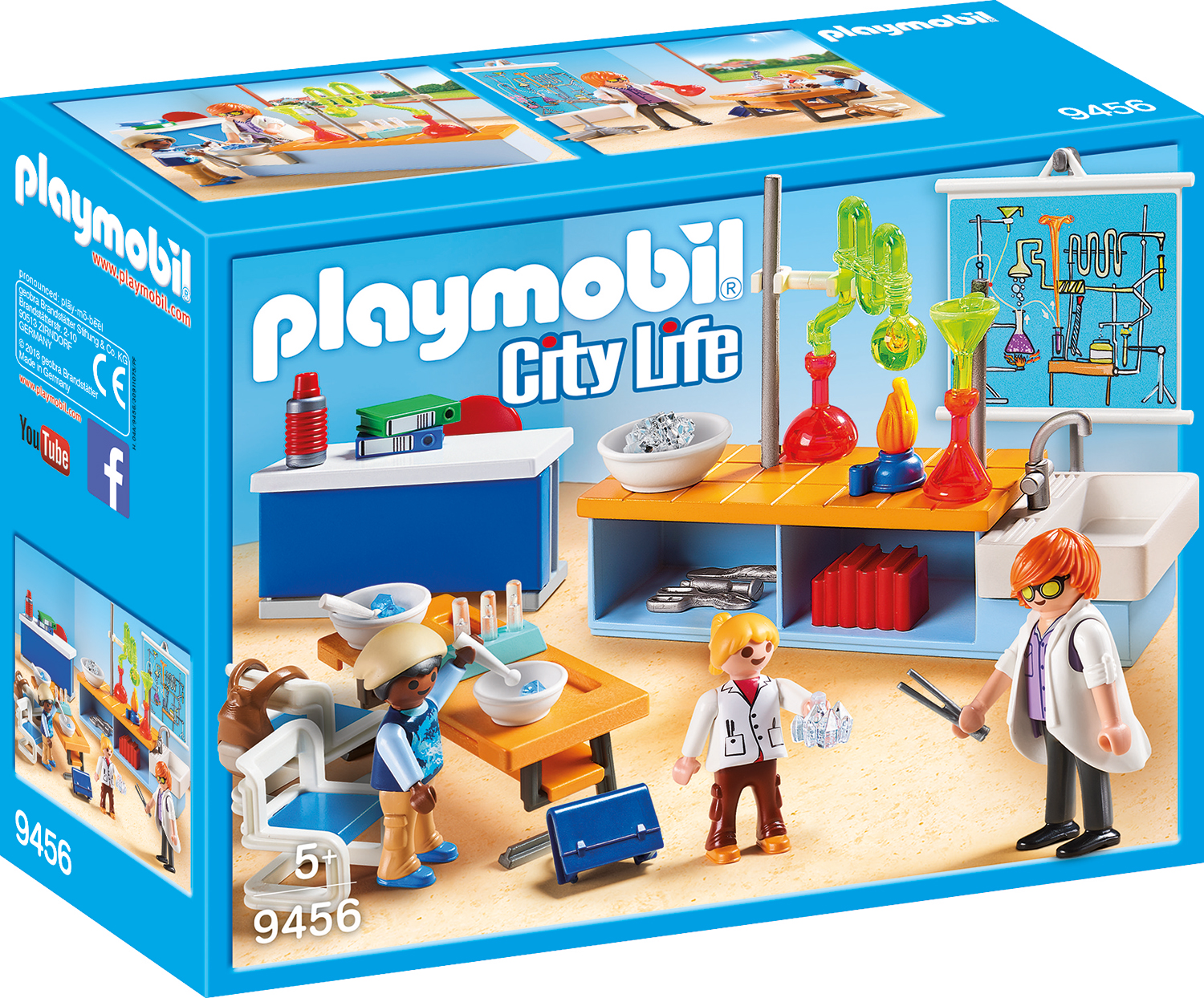 Sala de chimie playmobil city life