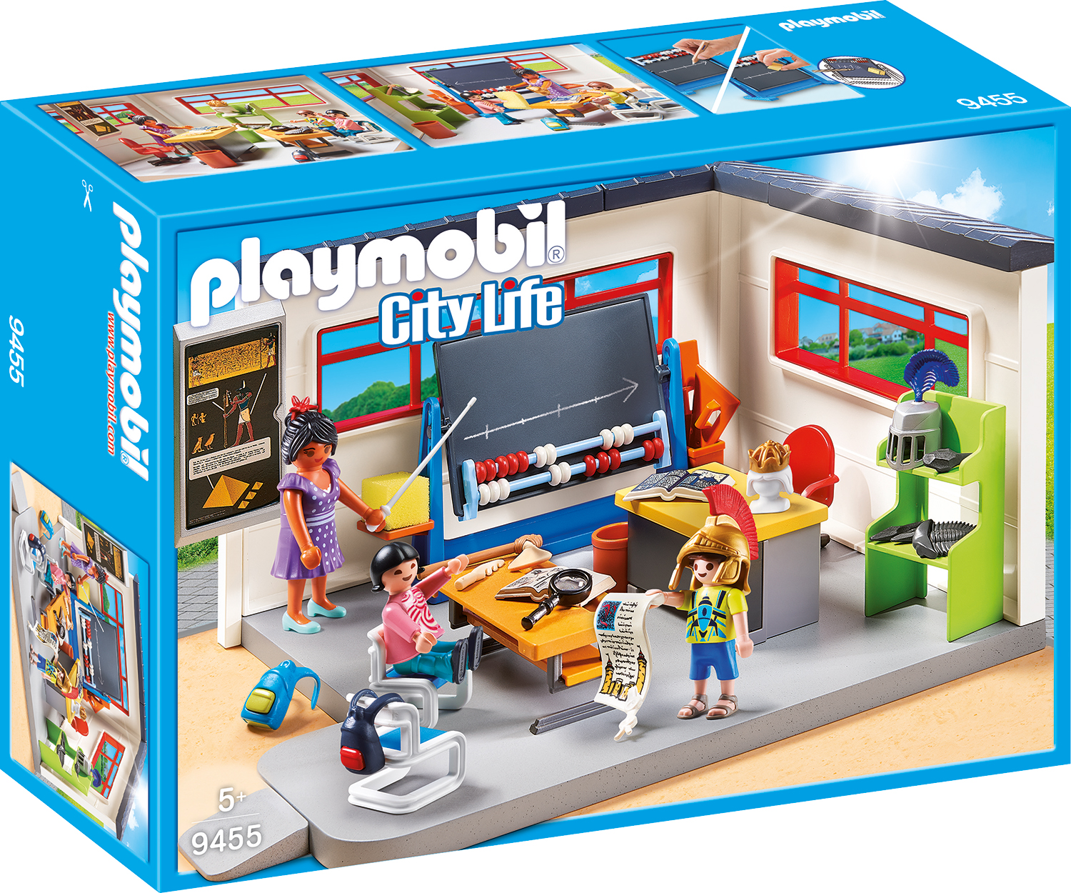 Sala de istorie playmobil city life