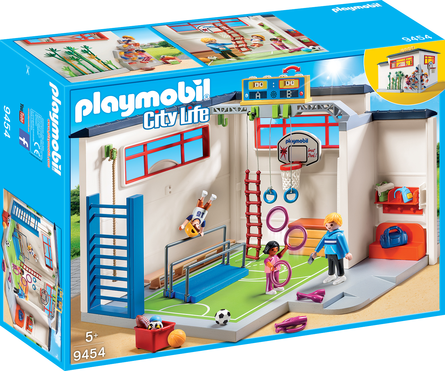 Sala de sport playmobil city life