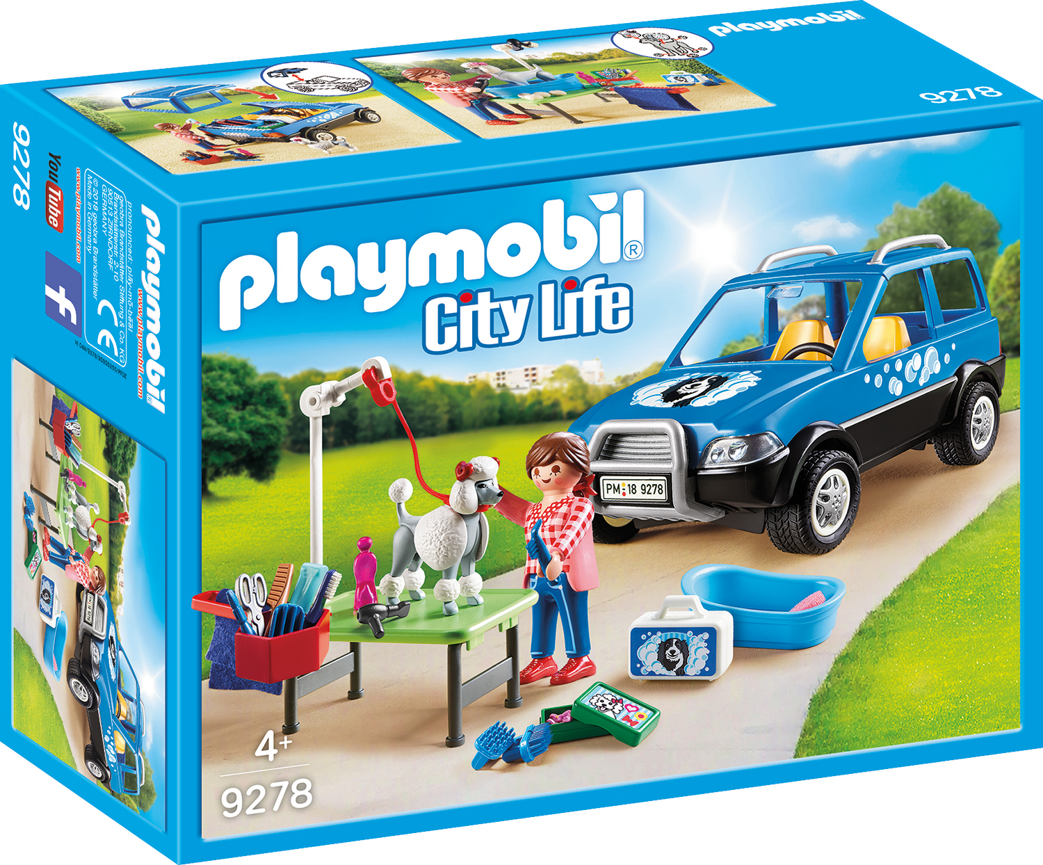 Salon mobil ingrijire catei playmobil city life