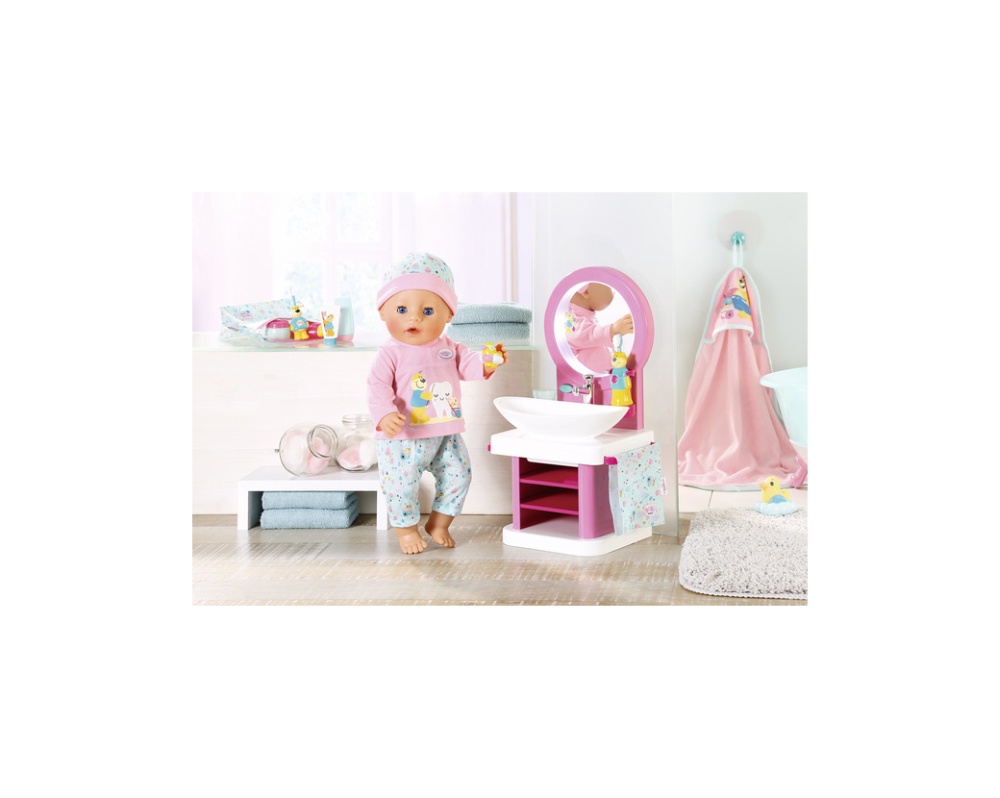 Set dulap, chiuveta si oglinda baby born zapf