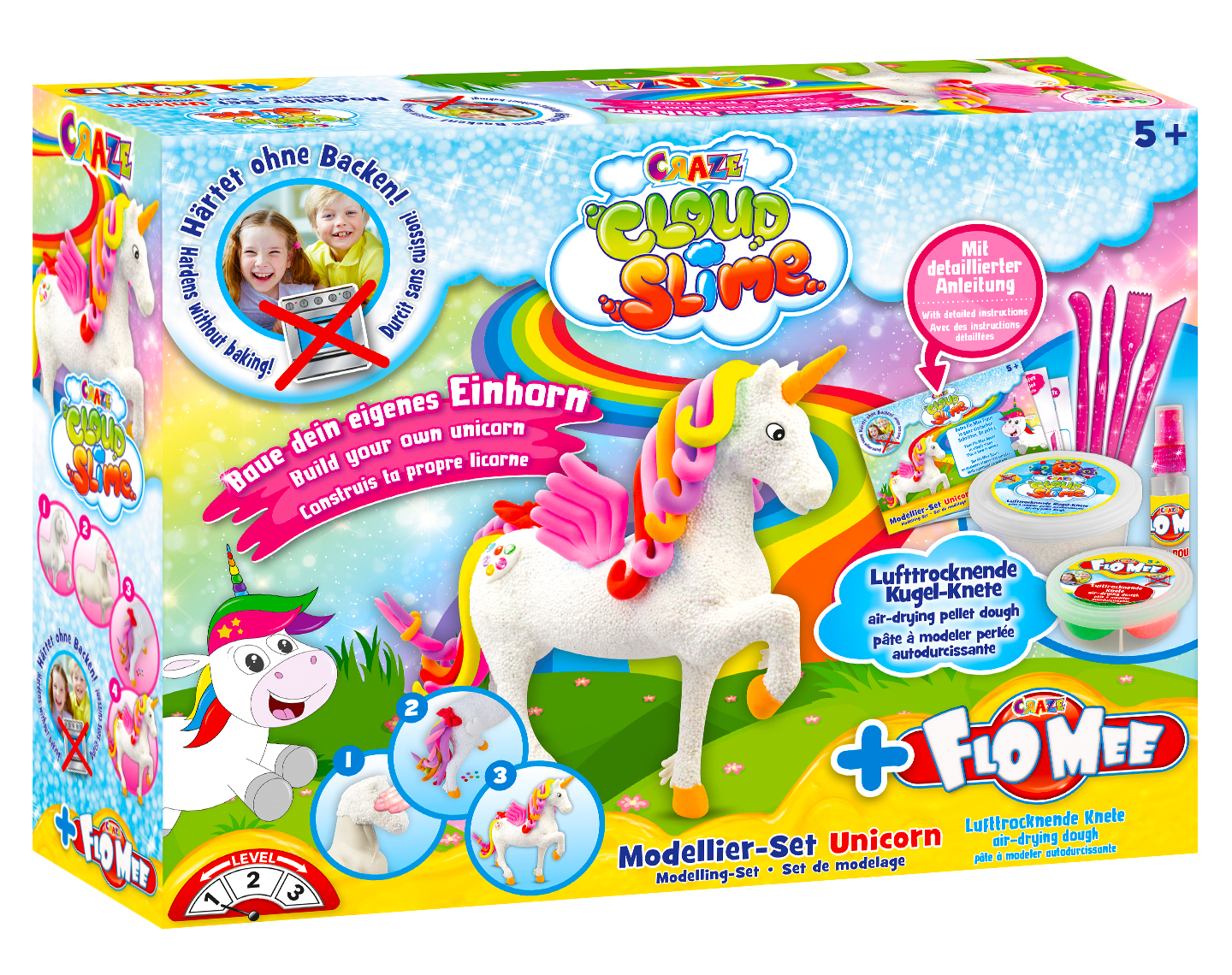 Cloud slime si plastilina unicorn craze