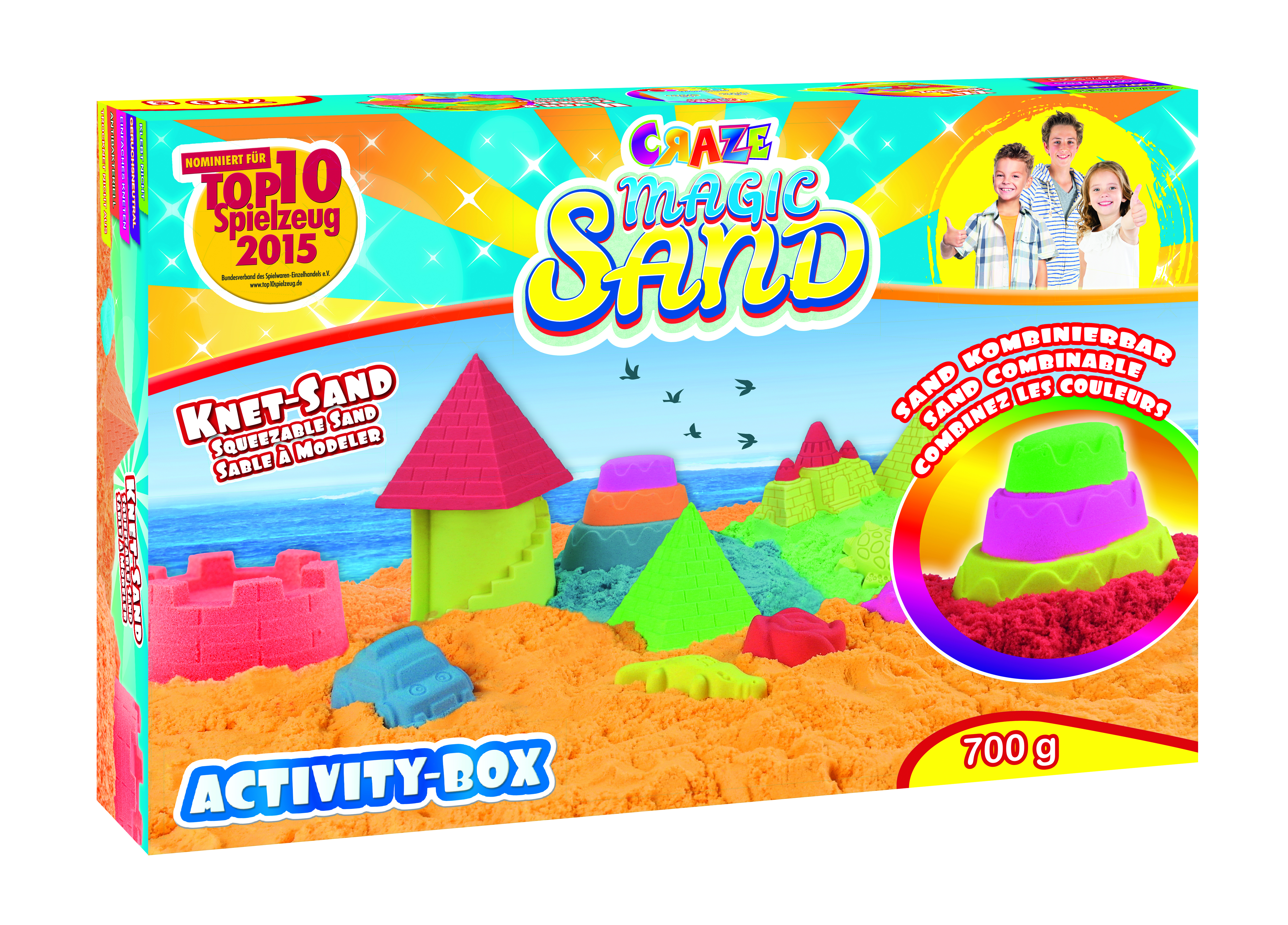 Nisip kinetic set activitati craze