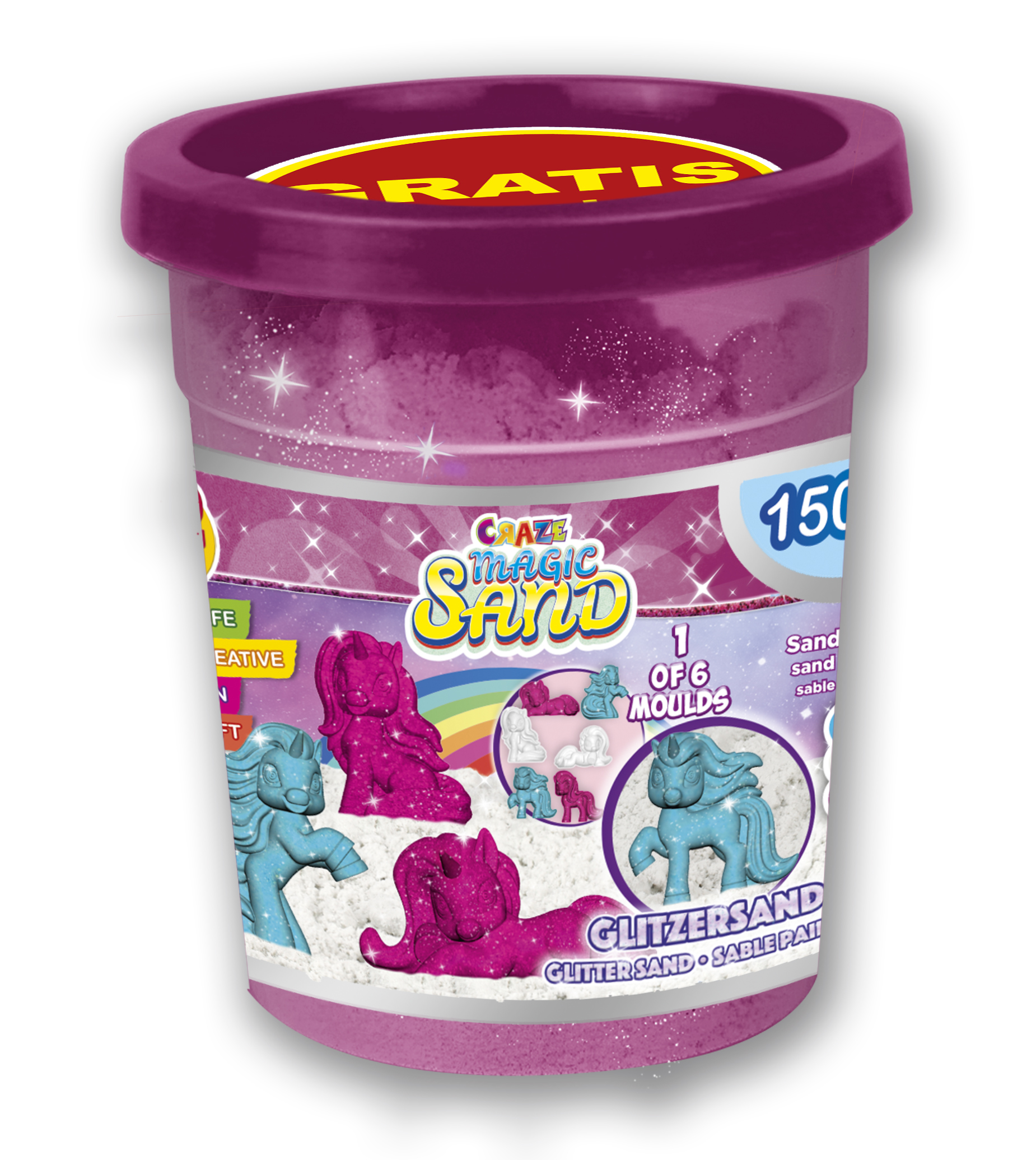 Nisip kinetic rezerva unicorn craze