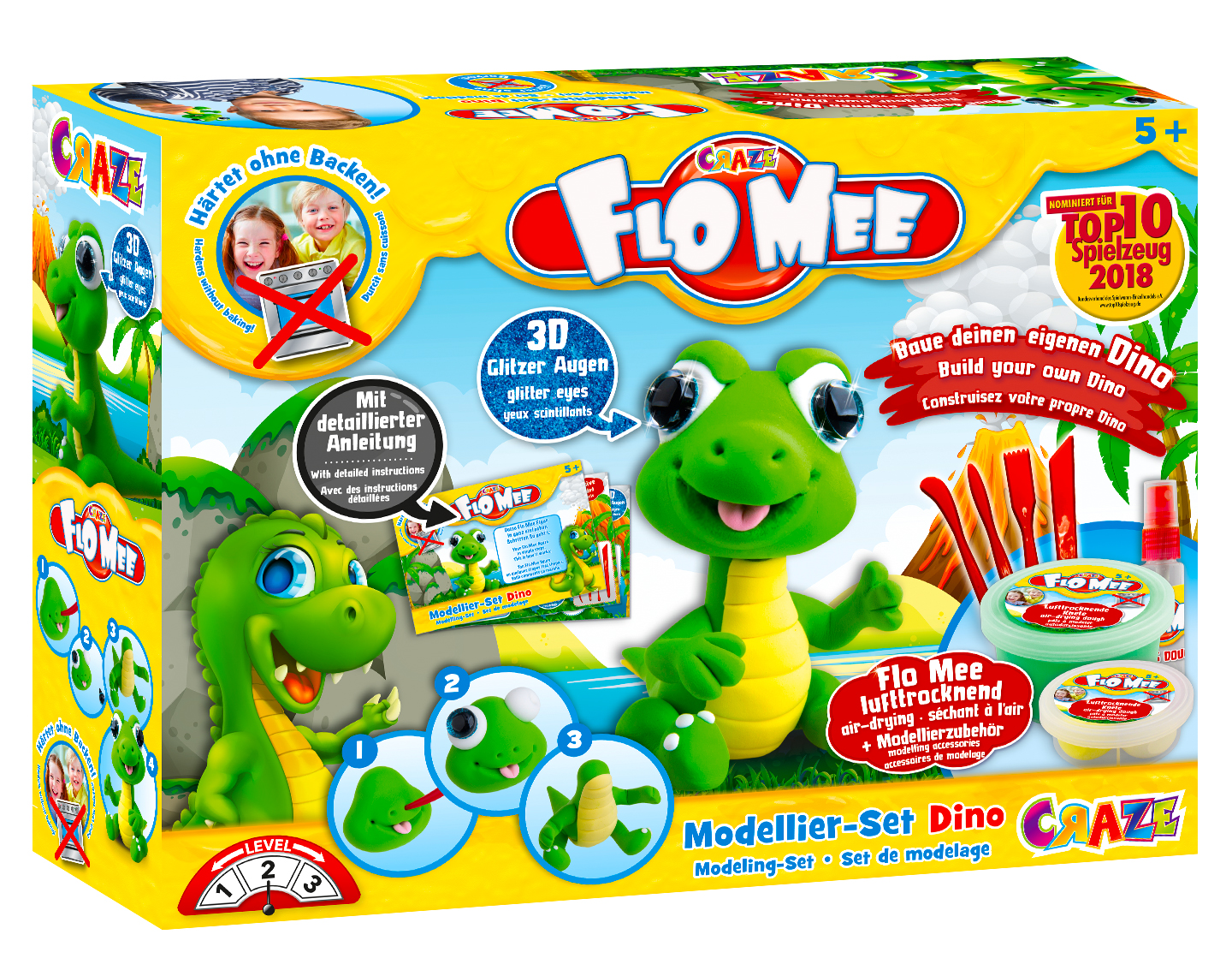 Set plastilina dino craze