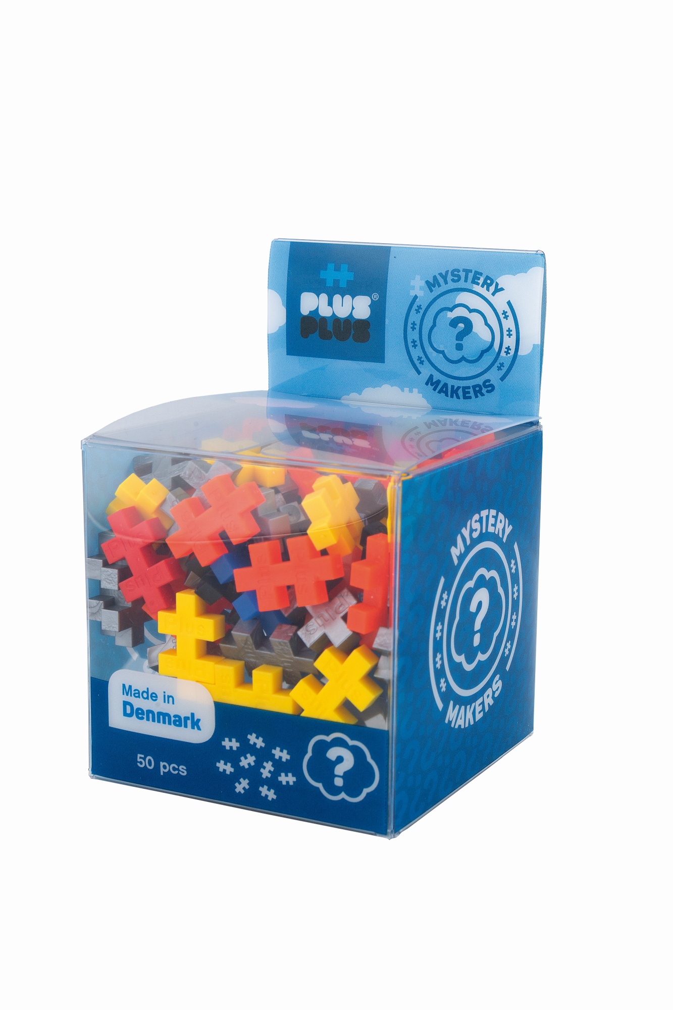 Set constructie mystery robot 50 piese plus plus