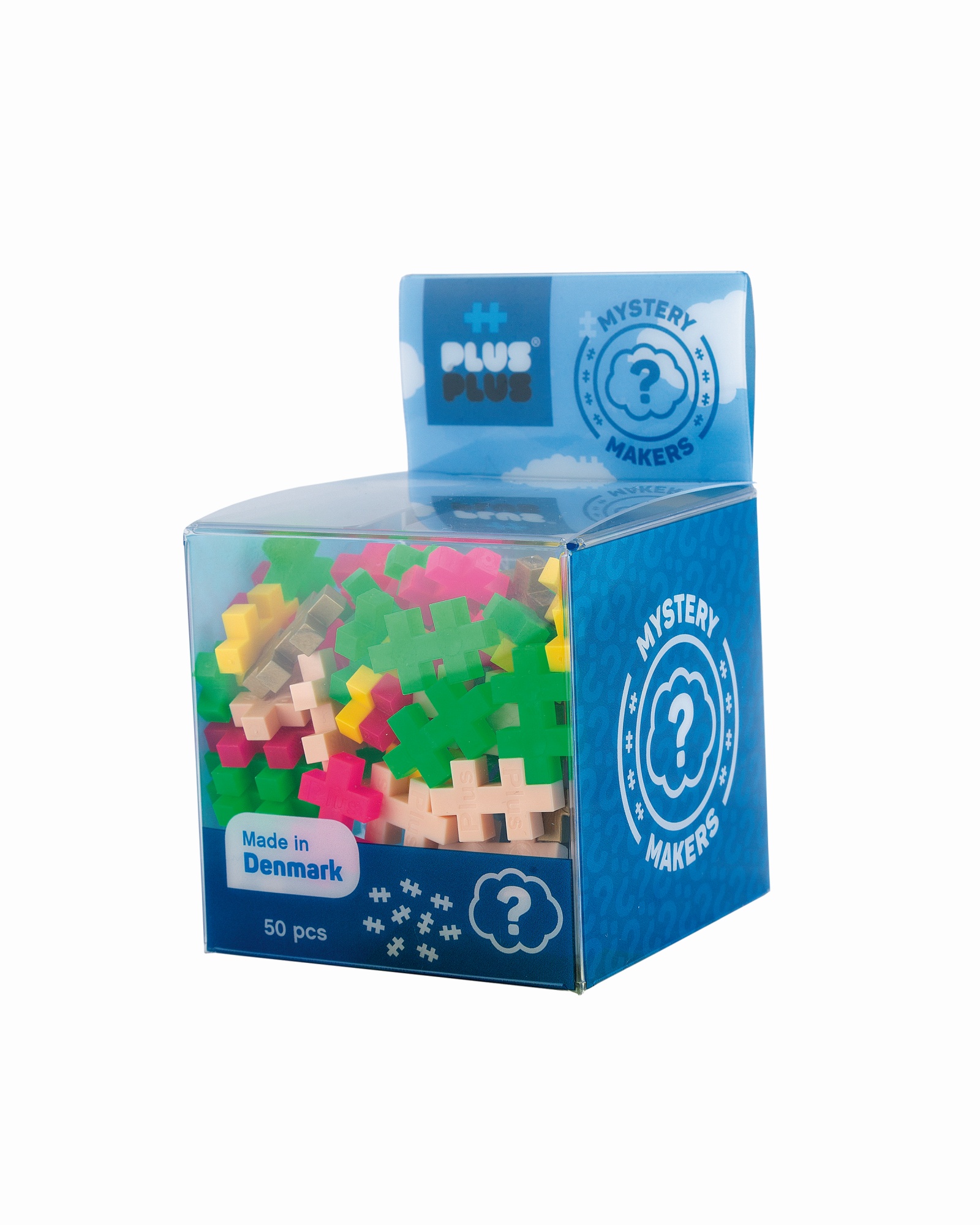 Set consructie mystery sirena 50 piese plus plus