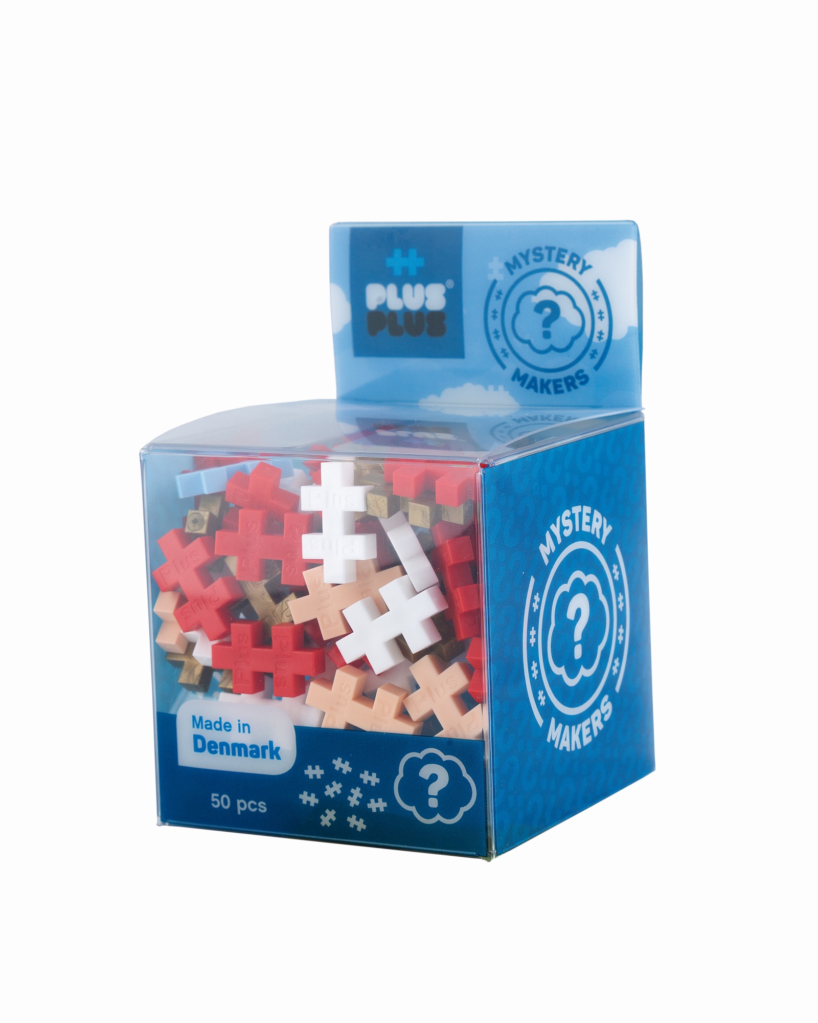 Set constructie mystery supererou 50 piese plus plus