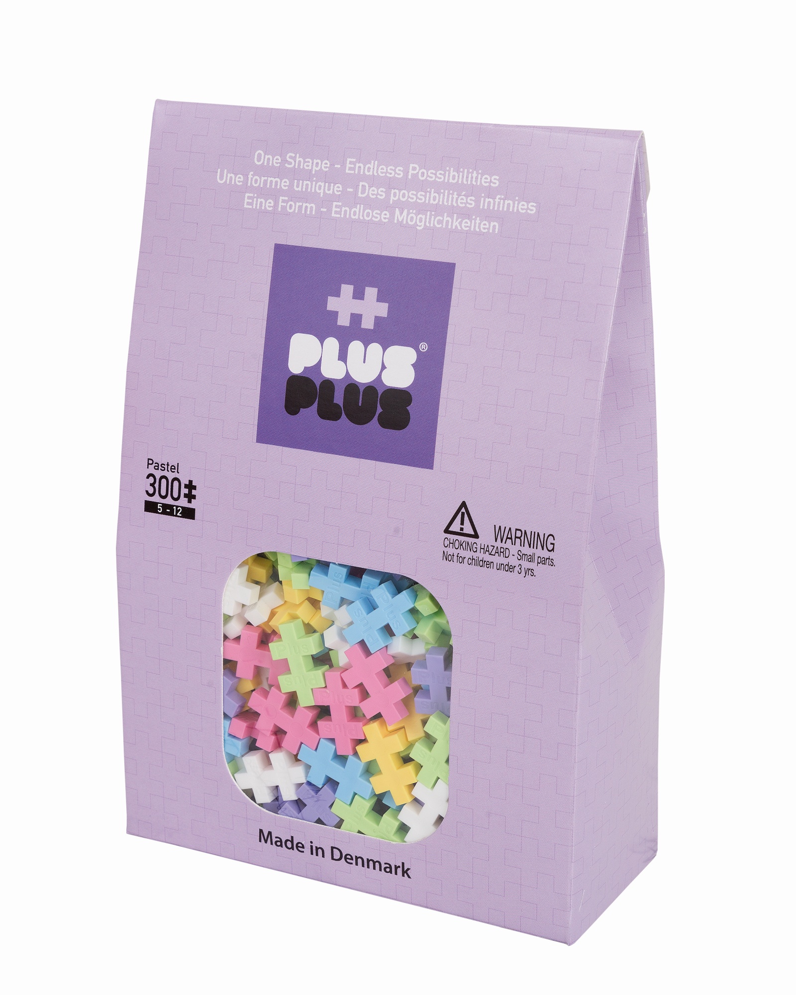Set constructie pastel 300 piese plus plus