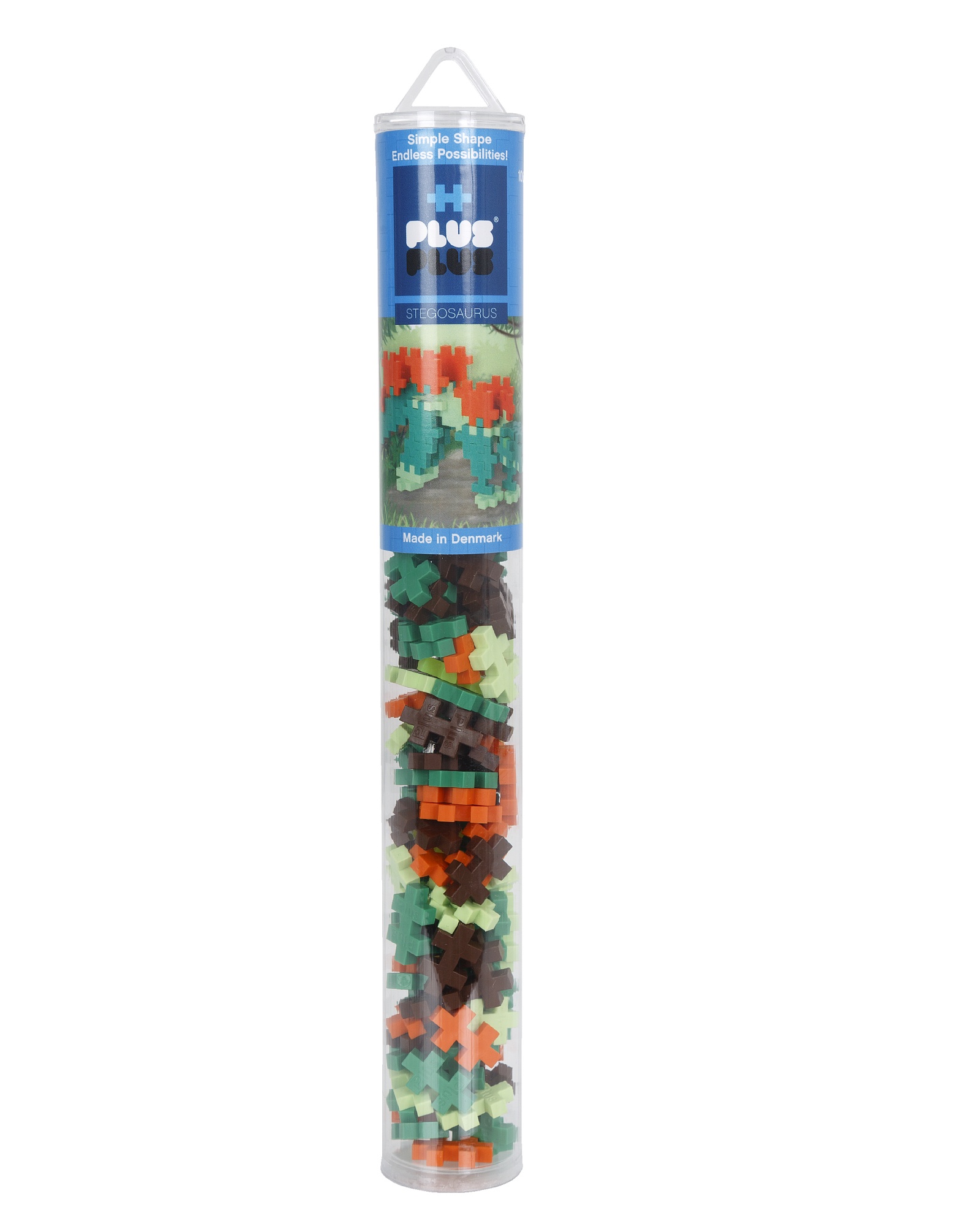 Set constructie stegosaurus 100 piese plus plus
