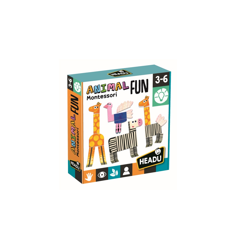 Joc montessori animale amuzante headu