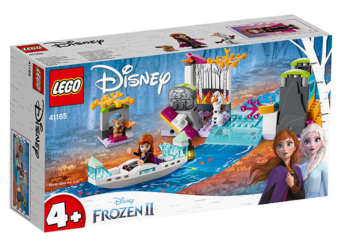 Expeditia cu canoe a annei lego disney princess