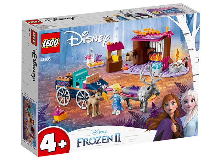 Aventura elsei cu trasura lego disney princess