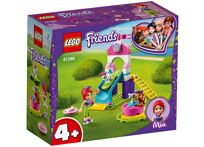 Locul de joaca al catelusilor Lego Friends