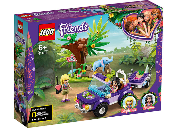 Salvarea puiului de elefant lego friends