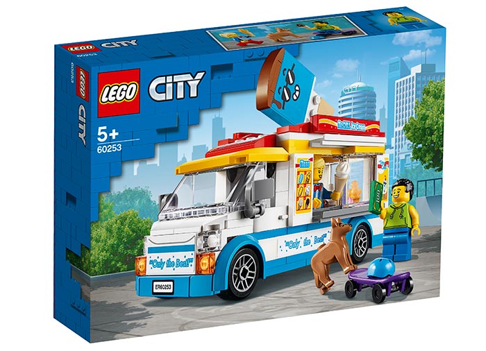 Furgoneta cu inghetata lego city