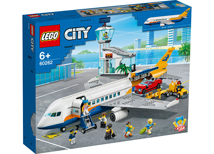 Avion de pasageri lego city