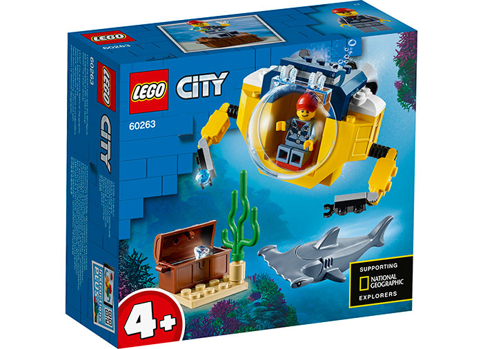Minisubmarin oceanic lego city