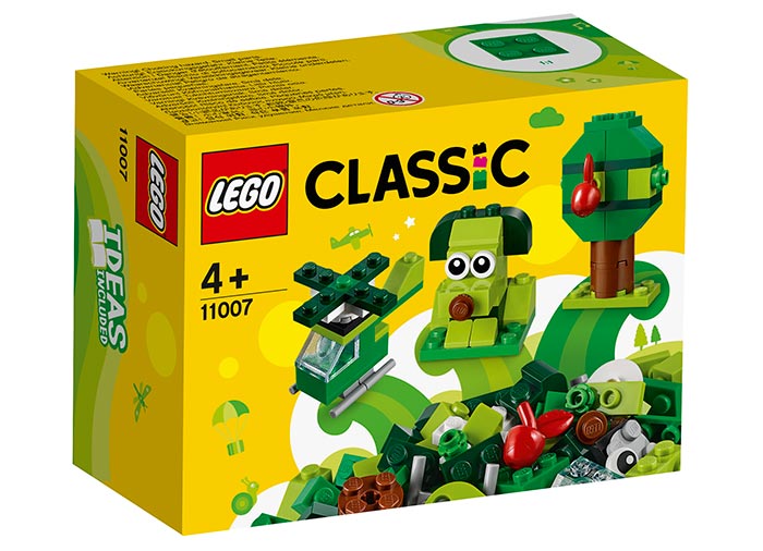 Caramizi creative verzi lego classic