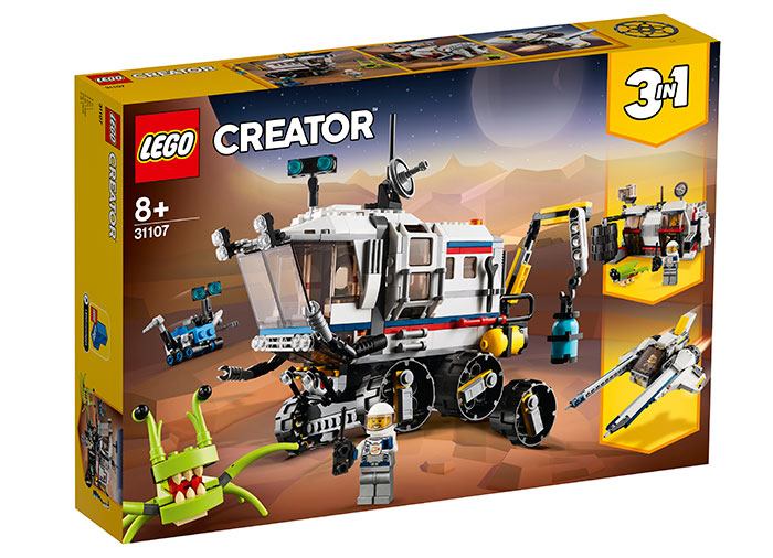 Rover spatial lego creator