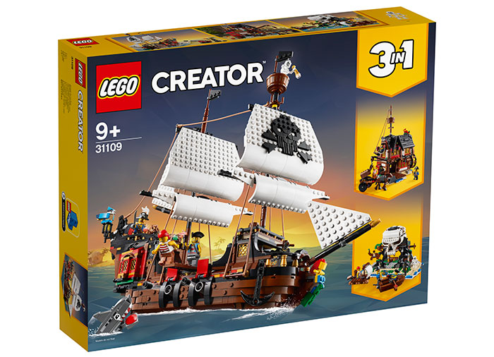 Corabie de pirati lego creator