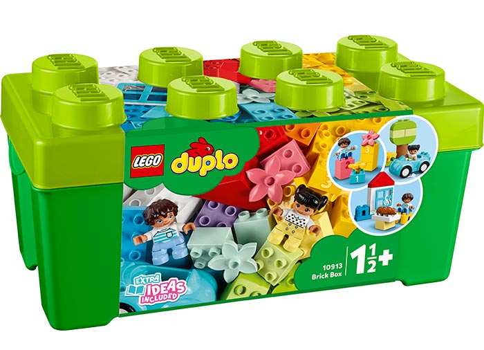 Cutie cu caramizi colorate lego duplo