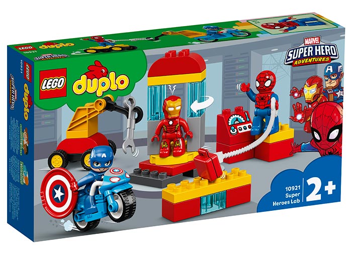 Laboratorul super eroilor lego duplo