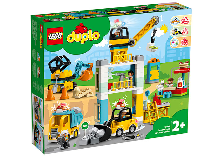 Macara si constructie Lego Duplo