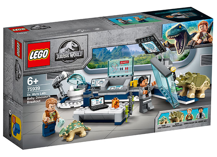 Laboratorul Dr Wu Lego Jurassic World